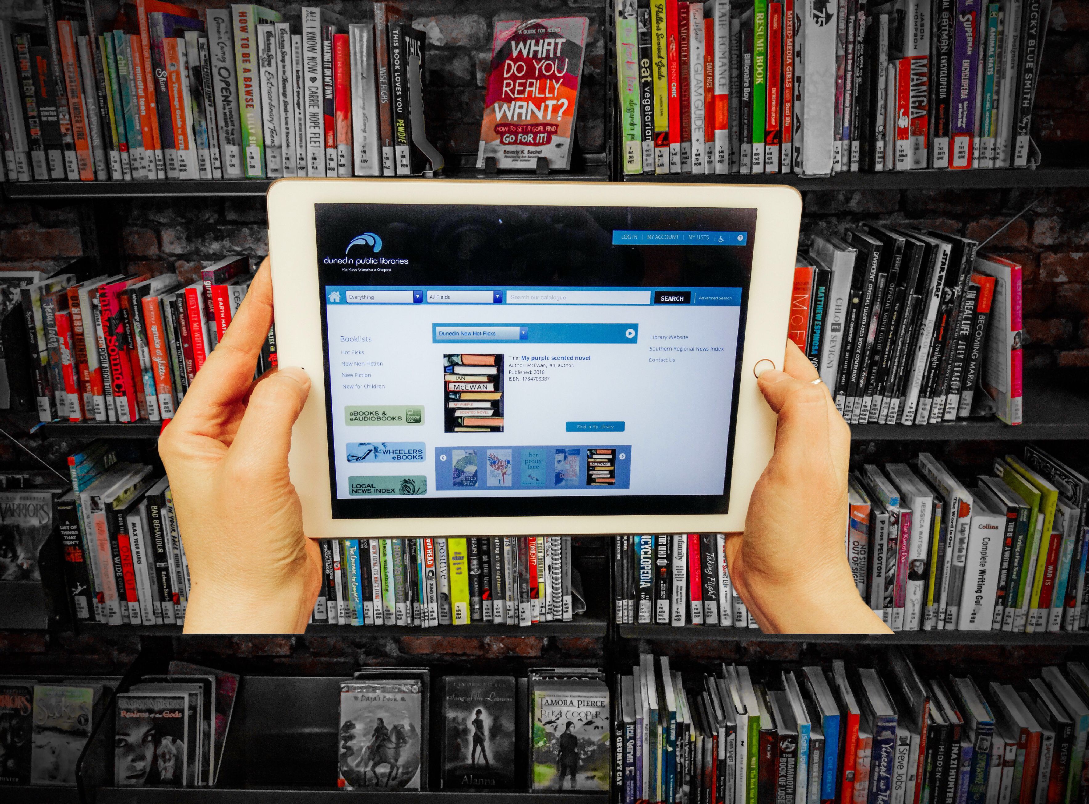 Home Dunedin Public Library official website